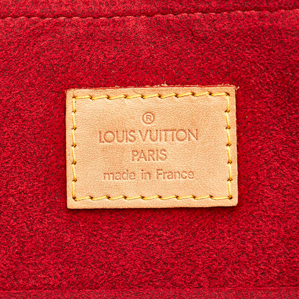 ルイ ヴィトン モノグラム クーサン GM ショルダーバッグ M51141 ブラウン PVC レザー レディース LOUIS VUITTON 【中古】