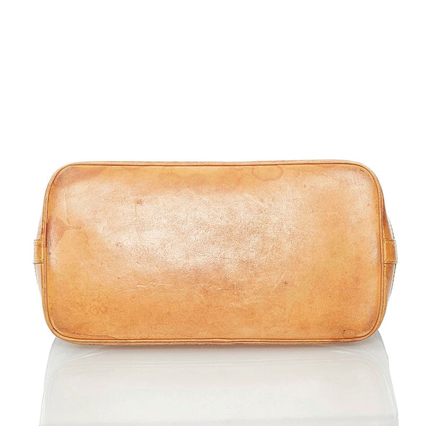 ルイ ヴィトン モノグラム アルマ PM ハンドバッグ M51130 ブラウン PVC レザー レディース LOUIS VUITTON 【中古】