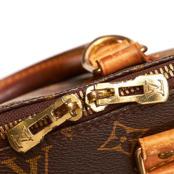 ルイ ヴィトン モノグラム アルマ PM ハンドバッグ M51130 ブラウン PVC レザー レディース LOUIS VUITTON 【中古】
