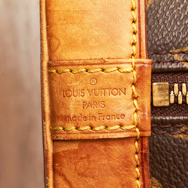 ルイ ヴィトン モノグラム アルマ PM ハンドバッグ M51130 ブラウン PVC レザー レディース LOUIS VUITTON 【中古】