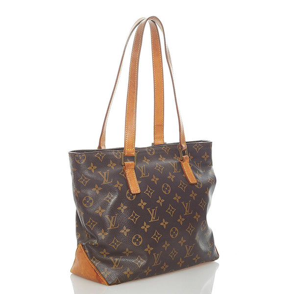 ルイ ヴィトン モノグラム カバ ピアノ ハンドバッグ トートバッグ M51148 ブラウン PVC レザー レディース LOUIS VUITTON 【中古】