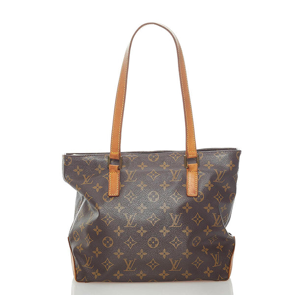 ルイ ヴィトン モノグラム カバ ピアノ ハンドバッグ トートバッグ M51148 ブラウン PVC レザー レディース LOUIS VUITTON 【中古】