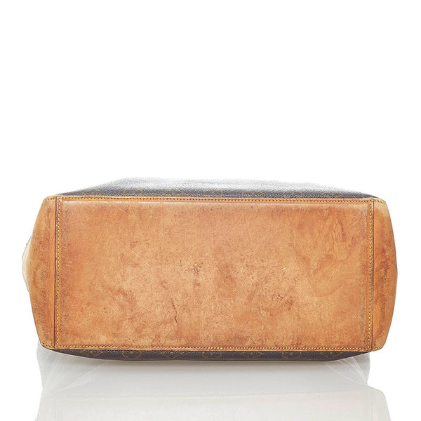 ルイ ヴィトン モノグラム カバ メゾ トートバッグ M51151 ブラウン PVC レザー レディース LOUIS VUITTON 【中古】