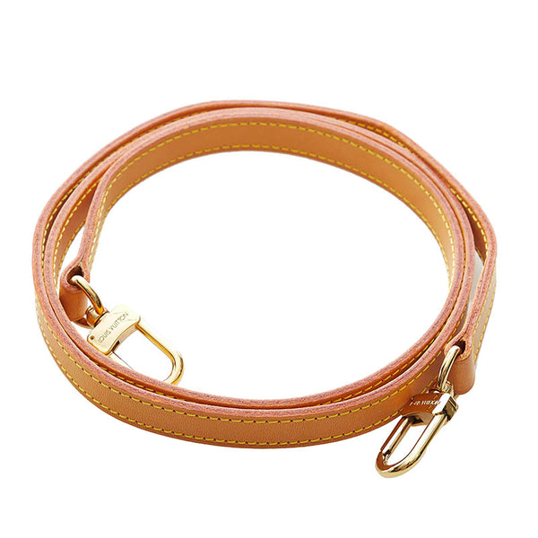 ルイ ヴィトン ショルダーストラップ ブラウン レザー レディース LOUIS VUITTON 【中古】