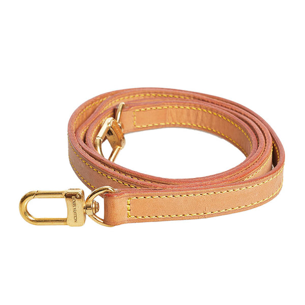 ルイ ヴィトン ショルダーストラップ ブラウン レザー レディース LOUIS VUITTON 【中古】