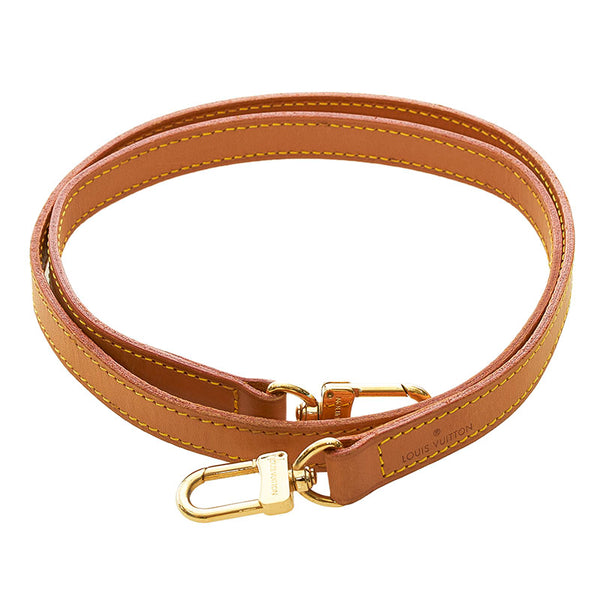 ルイ ヴィトン ショルダーストラップ ブラウン ヌメ革 レディース LOUIS VUITTON 【中古】