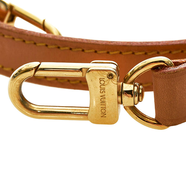 ルイ ヴィトン ショルダーストラップ ブラウン ヌメ革 レディース LOUIS VUITTON 【中古】