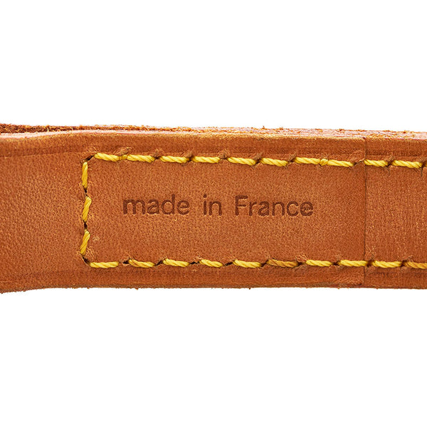 ルイ ヴィトン ショルダーストラップ ブラウン ヌメ革 レディース LOUIS VUITTON 【中古】