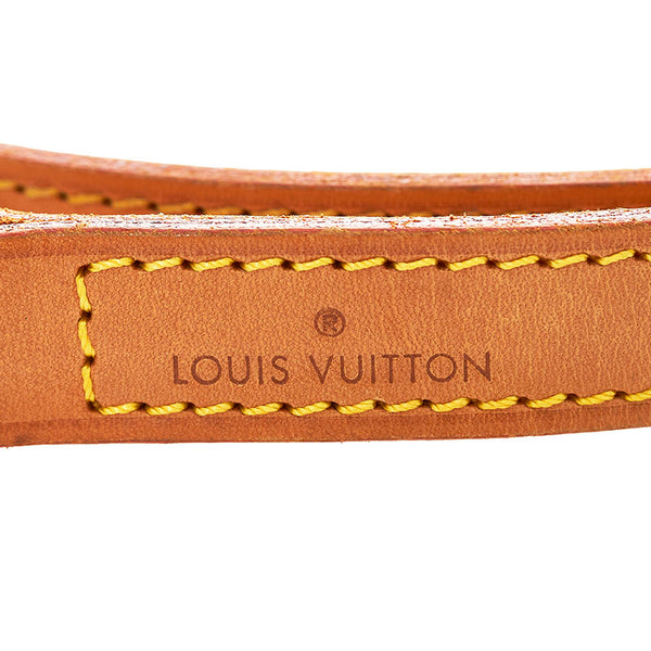ルイ ヴィトン ショルダーストラップ ブラウン ヌメ革 レディース LOUIS VUITTON 【中古】