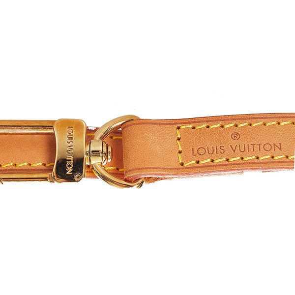 ルイ ヴィトン ショルダーストラップ ブラウン レザー レディース LOUIS VUITTON 【中古】