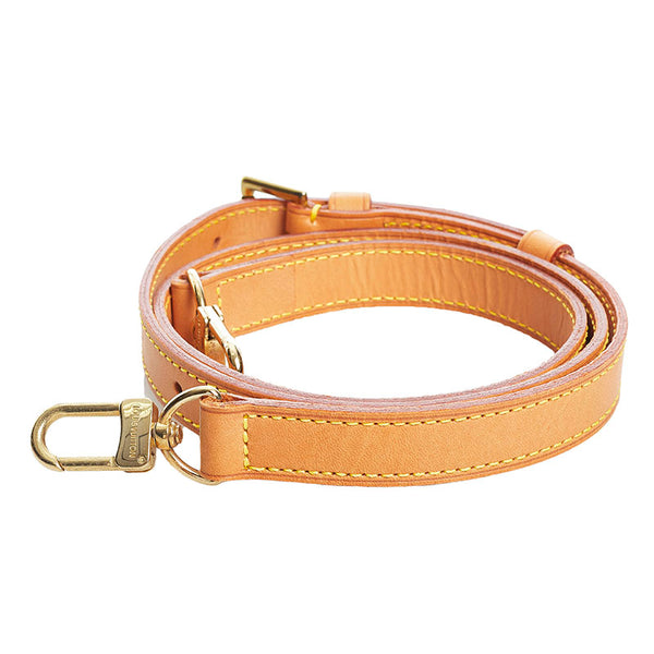 ルイ ヴィトン ショルダーストラップ ブラウン レザー レディース LOUIS VUITTON 【中古】
