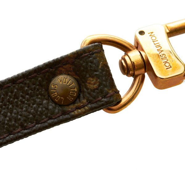 ルイ ヴィトン モノグラム ショルダーストラップ ブラウン PVC レディース LOUIS VUITTON 【中古】