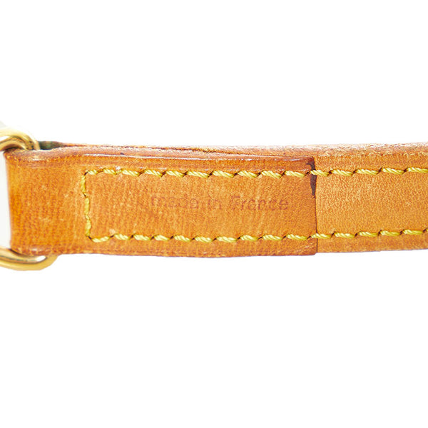 ルイ ヴィトン ショルダーストラップ ブラウン ヌメ革 レディース LOUIS VUITTON 【中古】