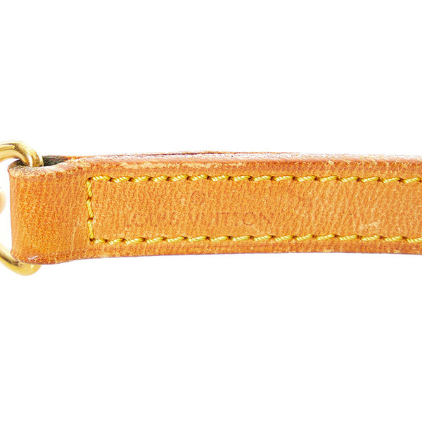 ルイ ヴィトン ショルダーストラップ ブラウン ヌメ革 レディース LOUIS VUITTON 【中古】