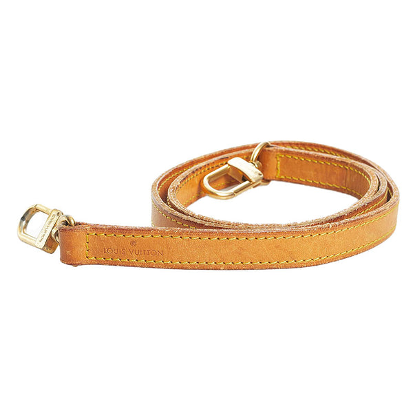 ルイ ヴィトン ショルダーストラップ ブラウン レザー レディース LOUIS VUITTON 【中古】