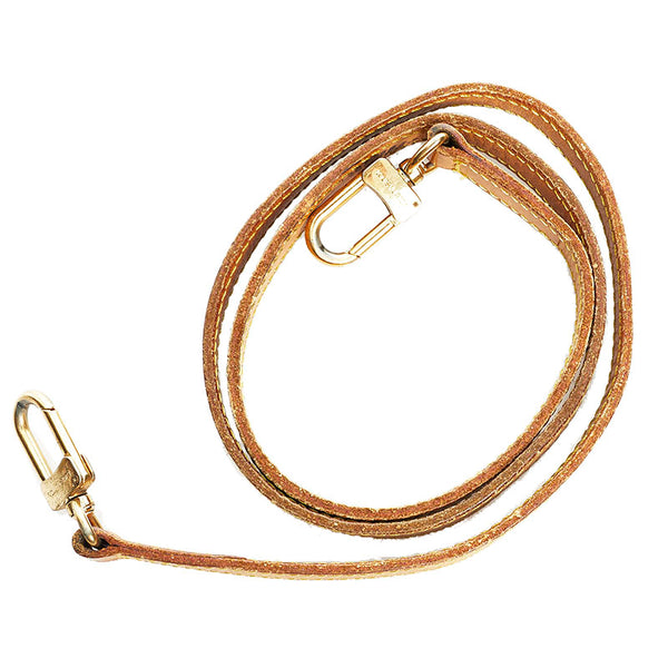 ルイ ヴィトン ショルダーストラップ ブラウン レザー レディース LOUIS VUITTON 【中古】
