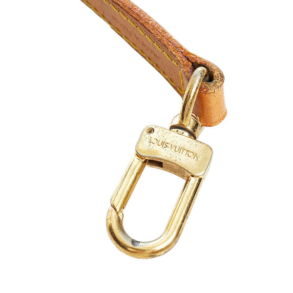 ルイ ヴィトン ショルダーストラップ ブラウン レザー レディース LOUIS VUITTON 【中古】