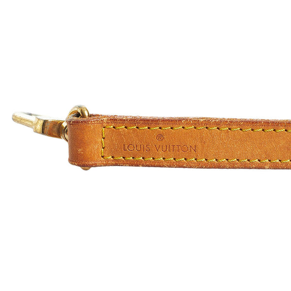 ルイ ヴィトン ショルダーストラップ ブラウン レザー レディース LOUIS VUITTON 【中古】