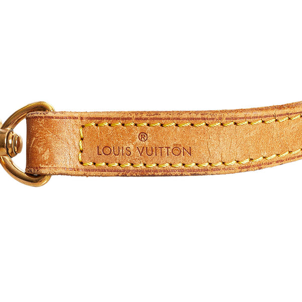 ルイ ヴィトン ショルダーストラップ ブラウン ヌメ革 レディース LOUIS VUITTON 【中古】