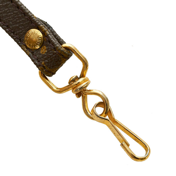 ルイ ヴィトン モノグラム ショルダーストラップ ブラウン PVC レディース LOUIS VUITTON 【中古】