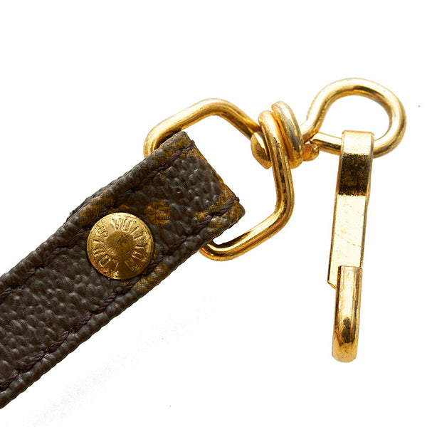 ルイ ヴィトン モノグラム ショルダーストラップ ブラウン PVC レディース LOUIS VUITTON 【中古】
