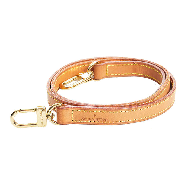 ルイ ヴィトン ショルダーストラップ ブラウン レザー レディース LOUIS VUITTON 【中古】