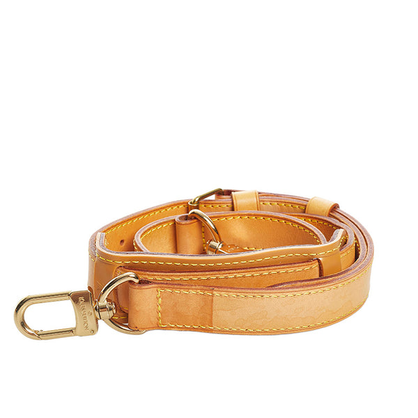 ルイ ヴィトン ショルダーストラップ ベージュ レザー レディース LOUIS VUITTON 【中古】