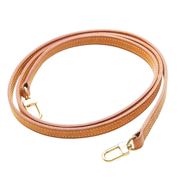 ルイ ヴィトン ショルダーストラップ ブラウン ヌメ革 レディース LOUIS VUITTON 【中古】