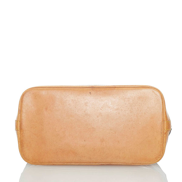 ルイ ヴィトン モノグラム アルマPM ハンドバッグ M51130 ブラウン PVC レザー レディース LOUIS VUITTON 【中古】