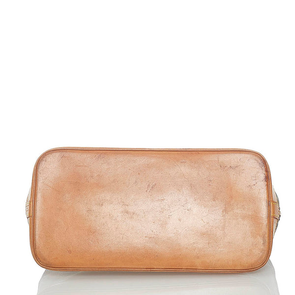 ルイ ヴィトン モノグラム アルマ 旧型 ハンドバッグ M51130 ブラウン PVC レザー レディース LOUIS VUITTON 【中古】