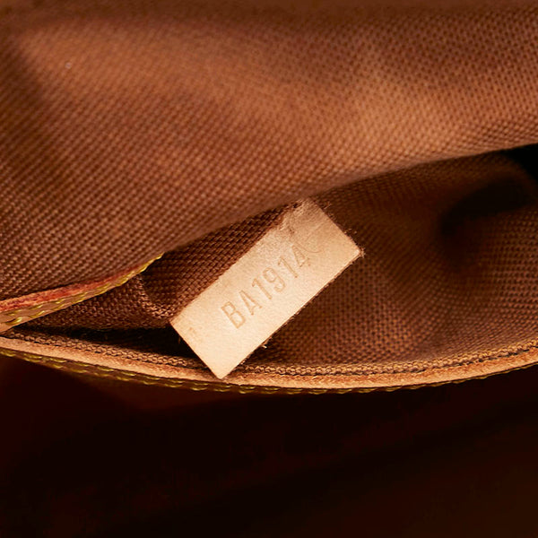 ルイ ヴィトン モノグラム アルマ 旧型 ハンドバッグ M51130 ブラウン PVC レザー レディース LOUIS VUITTON 【中古】
