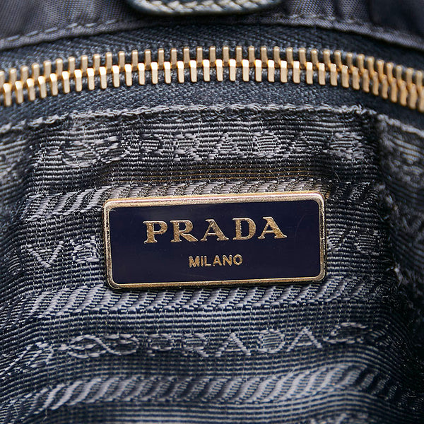プラダ ハンドバッグ ショルダーバッグ 2WAY ブラック ナイロン レディース PRADA 【中古】