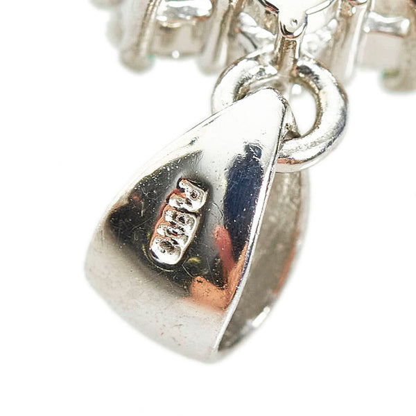 Pt900 プラチナ エメラルド1.25ct ダイヤ0.53ct ペンダントトップ レディース 【中古】