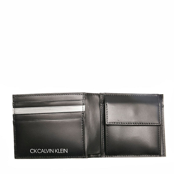 カルバンクライン 二つ折り財布 ホワイト レザー メンズ Calvin Klein 【中古】