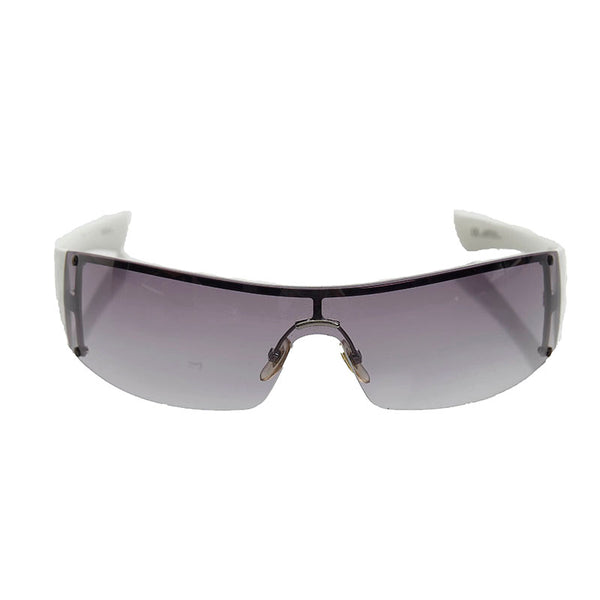 グッチ サングラス GG 1824/S グレー ホワイト プラスチック メンズ GUCCI 【中古】