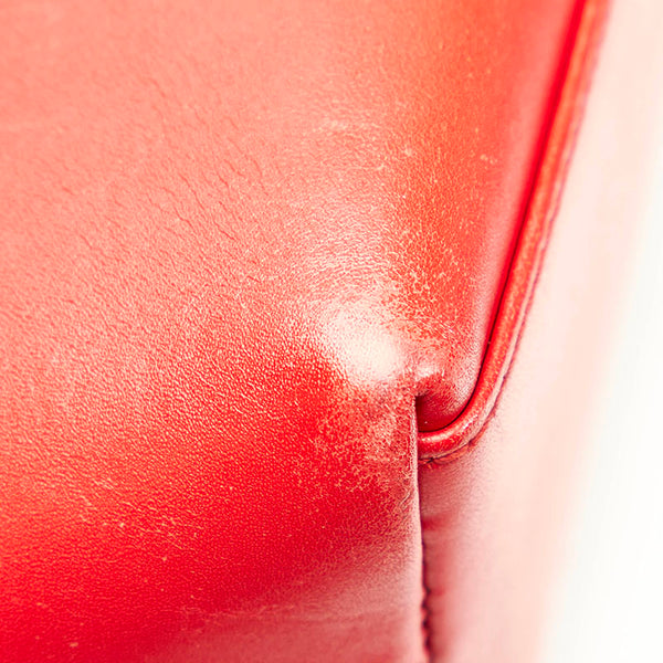 グッチ GGキャンバス ショルダーバッグ 0014231 ネイビー レッド キャンバス レザー レディース GUCCI 【中古】