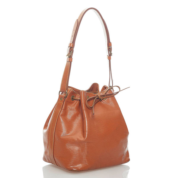 ルイ ヴィトン エピ プチノエ ショルダーバッグ M44103 ケニアブラウン レザー レディース LOUIS VUITTON 【中古】