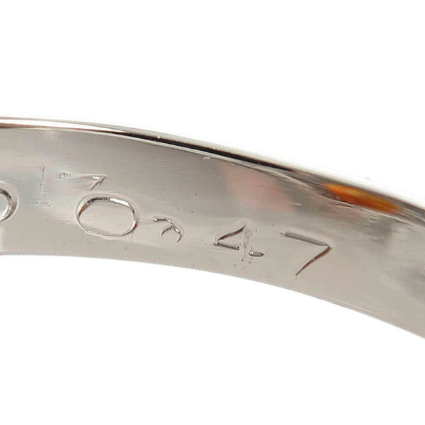 Pt900 プラチナ ファイアオパール2.30ct ダイヤ0.47ct リング 指輪 レディース 12号 【中古】