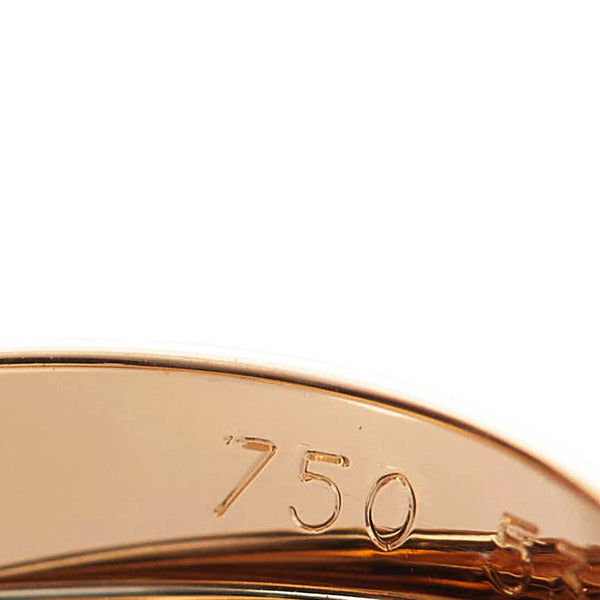 カルティエ トリニティ スリーカラー リング 指輪 K18YG イエローゴールド K18WG ホワイトゴールド K18WG ピンクゴールド レディース CARTIER 【中古】