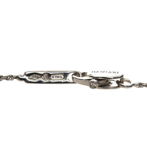 ダミアーニ ベル エポック S ダイヤ クロス ネックレス K18 ゴールド レディース Damiani 【中古】