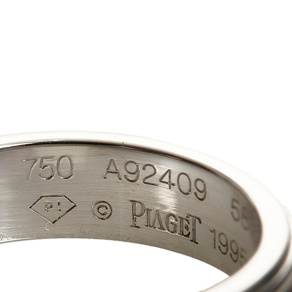 ピアジェ ポセションリング リング 指輪 K18WG ホワイトゴールド メンズ PIAGET 【中古】
