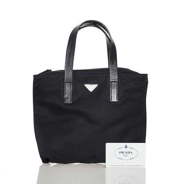 プラダ ハンドバッグ BN0332 ブラック ナイロン レディース PRADA 【中古】