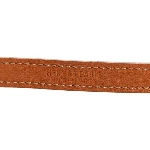 エルメス エトリヴィエール ブレスレット ブラウン レザー レディース HERMES 【中古】