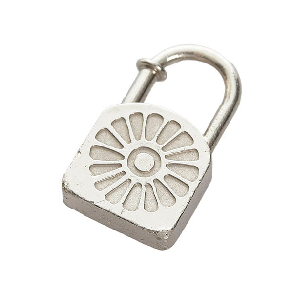 エルメス 太陽 カデナ シルバー メタル レディース HERMES 【中古】