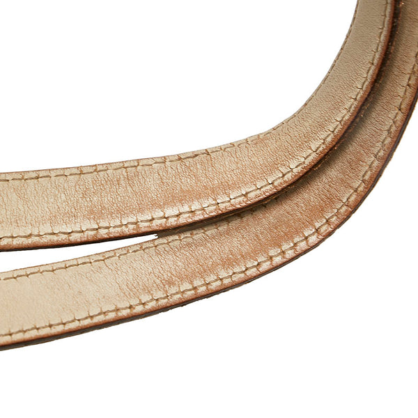 グッチ グッチシマ ハンドバッグ 145984 アイボリー レザー レディース GUCCI 【中古】