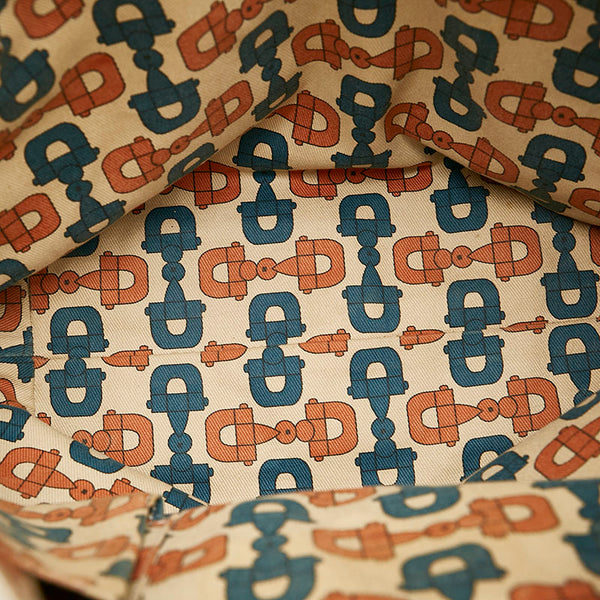 グッチ グッチシマ ハンドバッグ 145984 アイボリー レザー レディース GUCCI 【中古】