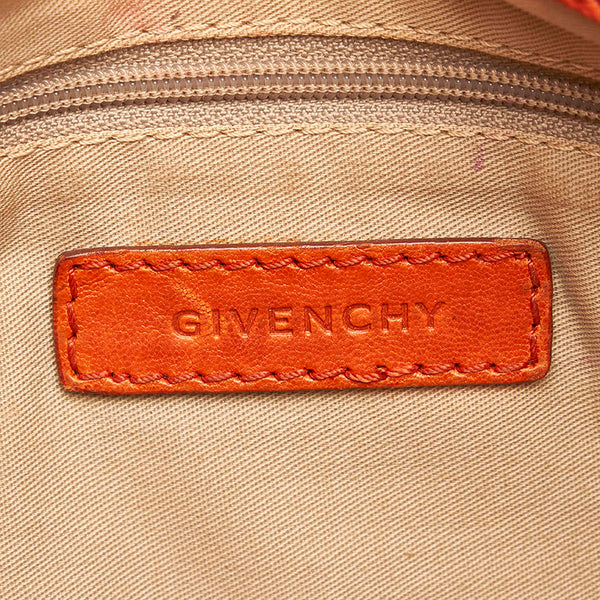 ジバンシー クラッチバッグ オレンジ レザー レディース Givenchy 【中古】