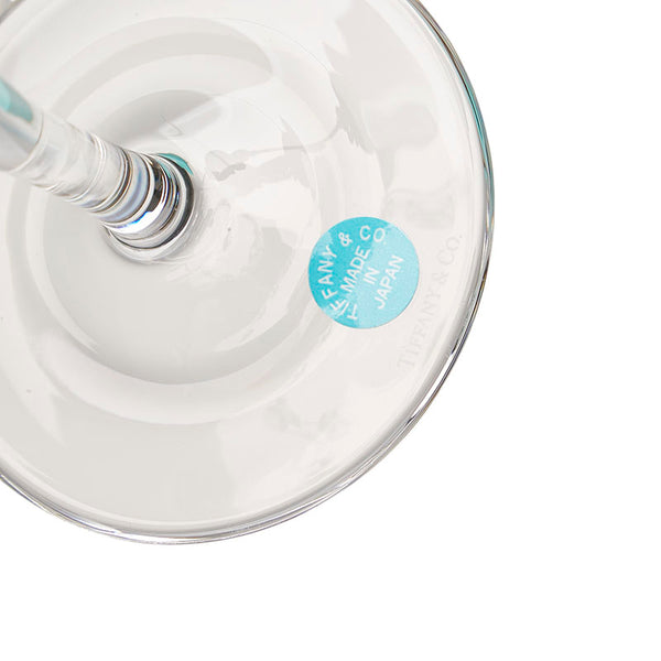 ティファニー クリスタル ペアワイングラス グラス クリア ガラス レディース TIFFANY&Co. 【中古】