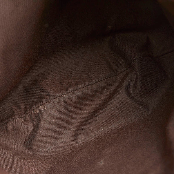 グッチ インターロッキングG ワンショルダーバッグ 121548 ブラウン レザー レディース GUCCI 【中古】