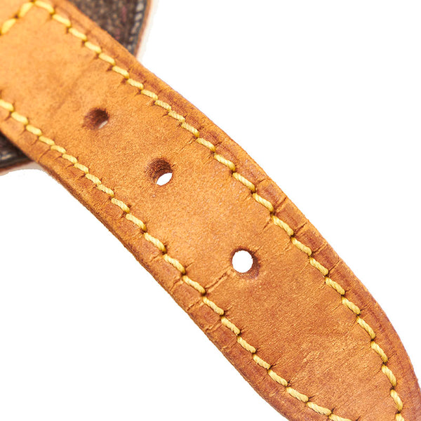 ルイ ヴィトン モノグラム モンスリ MM リュック バックパック M51136 ブラウン PVC レザー レディース LOUIS VUITTON 【中古】